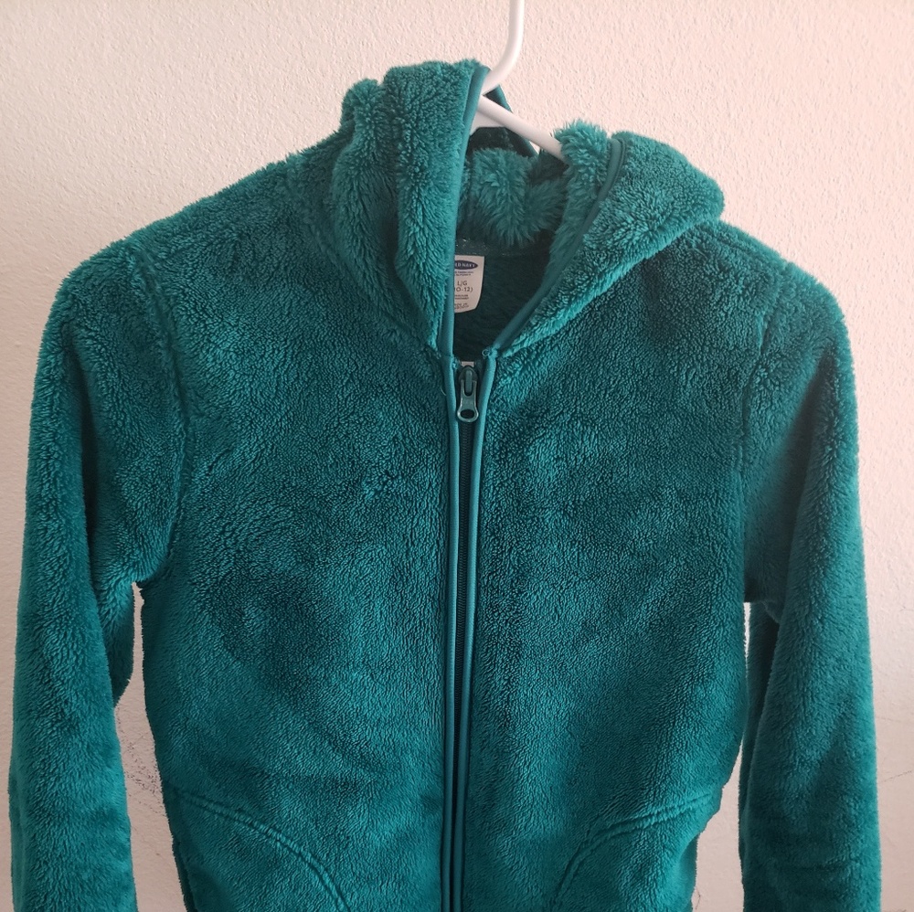 old navy furry jacket